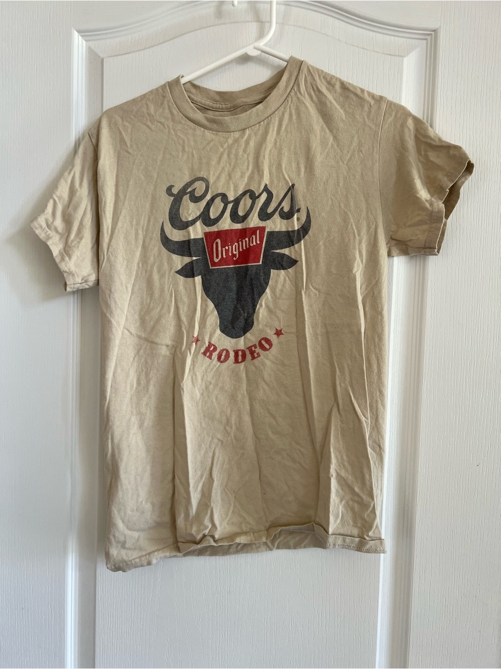 Coors Original Rodeo Graphic Tee - Tan